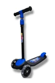 ÇEKİRDEK ZEKA SWİNG SCOOTER MAVİ 3 Tekerlekli Işıklı Çocuk Scooter Swing - 3 Kademeli Yükseklik Ayarı - 2