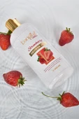 LORİGİNE DE LA BEAUTE Vücut Bakım Seti ( Vücut Peeling & Duş Jeli & Vücut Parfüm ) Strawberry 3ü 1arada Çilekli - 4