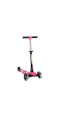 ÇEKİRDEK ZEKA LEDDY SCOOTER PEMBE 3 Tekerli Işıklı Ayarlana Bilir Scooter 3+Yaş - 2