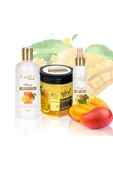 LORİGİNE DE LA BEAUTE Vücut Bakım Seti (vücut Peeling & Duş Jeli & Vücut Parfüm ) Mango Özlü 3ü 1arada - 1