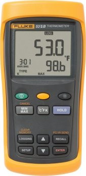 FLUKE 53 II TEK GİRİŞLİ DİJİTAL TERMOMETRE - 1