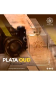 GOLDEN AZAR Plata Oud Edp Unisex Parfüm 50ml Oud Odunsu Tonlara Sahiptir - 3