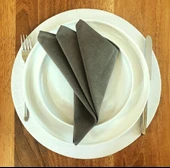 Kumaş peçete Haki Yeşil 6lı 40*40cm - 1