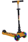 ÇEKİRDEK ZEKA WİNKY SCOOTER TURUNCU Katlanabilir Scooter 3 Tekerli Işıklı Kutulu Scooter - 1