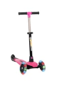 ÇEKİRDEK ZEKA LEDDY SCOOTER PEMBE 3 Tekerli Işıklı Ayarlana Bilir Scooter 3+Yaş - 1