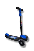 ÇEKİRDEK ZEKA SWİNG SCOOTER MAVİ 3 Tekerlekli Işıklı Çocuk Scooter Swing - 3 Kademeli Yükseklik Ayarı - 4
