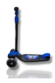 ÇEKİRDEK ZEKA SWİNG SCOOTER MAVİ 3 Tekerlekli Işıklı Çocuk Scooter Swing - 3 Kademeli Yükseklik Ayarı - 5