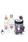 LORİGİNE DE LA BEAUTE Vücut Bakım Seti ( Vücut Peeling & Duş Jeli & Vücut Parfüm ) Lavanta Özlü 3ü 1arada - 1