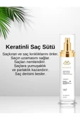 ASİMEYZ Hızlı Onarıcı Keratinli Saç Bakım Sütü / Fön Spreyi Kolajen ve Argan Desteği 200 ml - 4