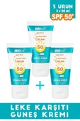 MARA Spf 50+ Leke Karşıtı Yüz Güneş Kremi Tüm Cilt Tipleri Için 50 Ml 3 Adet - 1