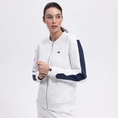 Ellesse Kadın Kırık Beyaz Fermuarlı Sweat EF375 - 1