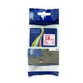 Tonersepeti Brother TZE-242 Beyaz Üzerine Kırmızı Muadil Etiket Şeridi thumbnail 1