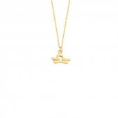 14 Ayar Altın Terazi Burç Kolye thumbnail 1