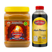 Bozkırlı Çavuşoğlu Odun Ateşinde Kepekli Bozkır Tahini 930 g + Andız Pekmezi 1000g - 1