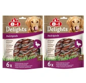 8in1 Delights Duck Spirals Ördekli Burgu Köpek Ödülü 60gr x 2 Adet - 1
