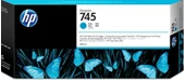 Feyza Bilişim HP 745 Cyan 300ml. Mavi Orijinal Plotter Designjet Mürekkep Kartuşu (F9K03A) - 1