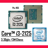 Intel® Core™ i3 2125 3.30 Ghz 3mb Cache Lga 1155p Tray Masaüstü Bilgisayar İşlemci - 1
