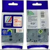 Tonersepeti Brother TZE-232 Beyaz Üzerine Kırmızı Muadil Etiket Şeridi - 2