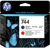 Feyza Bilişim HP 744 Matt Black&Chromatic Red Orijinal Baskı Kafası Printhead (F9J88A) - 1