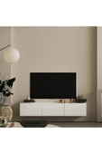 OlcayAksesuar TV Ünitesi 180 cm Tv Sehpası 3 Kapaklı TV Dolabı - 6