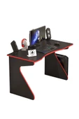 OlcayAksesuar Hilal Model Düz Oyuncu Masası Gamer Masası 120x60 cm - 2