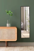 OlcayAksesuar Dikey 120X43 cm Hol Konsol Dresuar  Antre Koridor Aynası Salon Banyo WC Aynası - 5