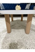 OlcayAksesuar Asimetrik Bulut Model 120x60 cm Kalın Kenarlı Orta Sehpa - 3
