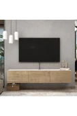 OlcayAksesuar TV Ünitesi 180 cm Tv Sehpası 3 Kapaklı TV Dolabı - 2