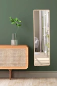 OlcayAksesuar Dikey 150X43 cm Hol Konsol Dresuar  Antre Koridor Aynası Salon Banyo WC Aynası - 4