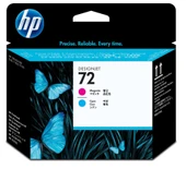Feyza Bilişim HP 72 Magenta/Cyan Baskı Kafası Orijinal Plotter Designjet Printhead (C9383A) - 1