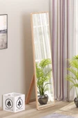 OlcayAksesuar Düz Dikdörtgen Sonomo 120X43 cm Ayaklı Salon Antre Çocuk Odası Banyo WC Yatak Odası Boy Aynası - 2