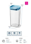 Primanova Seoul Kuru Gıda Saklama Kabı 1800ML - 3