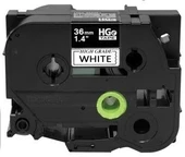 Tonersepeti Brother P-Touch HGE-261 Beyaz üzerine Siyah Yüksek Kalite Etiket thumbnail 1