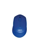 LOGİTECH M330 Silent USB Kablosuz Mouse Mavi (910-004910) - 1