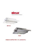 HİBSAN 8062 W 60 Beyaz Sürgülü Aspiratör - 4
