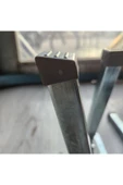 GÜMÜŞ Metal Sofra Ayağı 30 Cm. ( 4 Adet ) 30 Cm - Masa Ayakları - Tek Ebat - 4