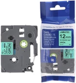 Tonersepeti Brother TZe-731 Yeşil Üzerine Siyah Muadil Etiket Şeridi thumbnail 2