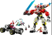 LEGO Dreamzzz 71497 Cooper's Tiger Mech & Zero's Hot Rod Car - 3