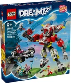 LEGO Dreamzzz 71497 Cooper's Tiger Mech & Zero's Hot Rod Car - 1