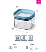 Primanova Seoul Kuru Gıda Saklama Kabı 550ML - 3