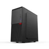 Turbox Business E130 Siyah 250w-300w Kurumsal Bilgisayar Kasası - 3