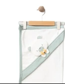 PAMUKLU LÜX BEBE HAVLUSU ERKEK BEBEK ÇOCUK BANYO HAVLUSU - 3