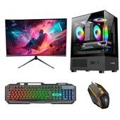 RotamPC-Rt0401 İ7 14.Nesil 16Gb Ddr4 Ram 512Gb M2 Nvme 4Gb Gtx 1050Ti Vga "23.8 Oyun Bilgisayarı - 1