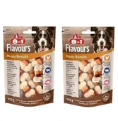 8in1 Meaty Biscuits Tavuk ,Dana ve Domuz Etli Köpek Ödülü Bisküvisi 100 Gr. x 2 Adet - 2