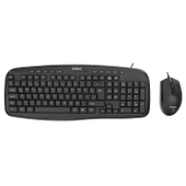Everest UN-795 Multimedya Q Türkçe Kablolu Klavye+Mouse Set - 1