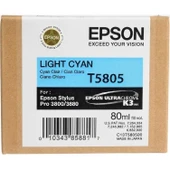 Tonersepeti Epson T5805 C13T580500  Açık Mavi Kartuş thumbnail 2