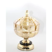 Kapaklı Cam Şekerlik Model 2 - 1