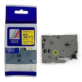 Tonersepeti Brother TZE-631 Sarı Üzerine Siyah Muadil Etiket Şeridi 12mm x 8m thumbnail 2