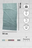 NewNoa 2'li Yüz Havlusu 50x90 - Yeşil - 7