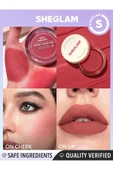 SHEGLAM Cheeky Color Jam-Afternoon Peach 6 Shades Multi-Use Cream Blush Lip Cream - 1